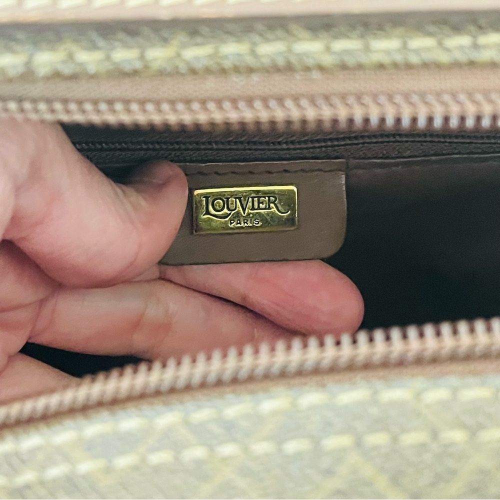 Vintage Charles Louvier Round Logo Bag - Picture 2 of 7